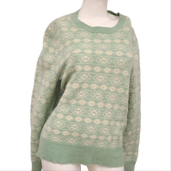 Vintage GAP green Wool Blend Sweater size XL - Picture 3 of 8